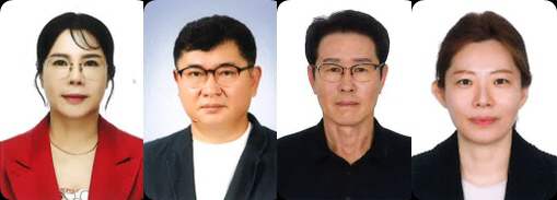 좌측부터 향봉사장 홍소연·노동장 구외진·효열장 이금례 ·농림수산장 임세종씨