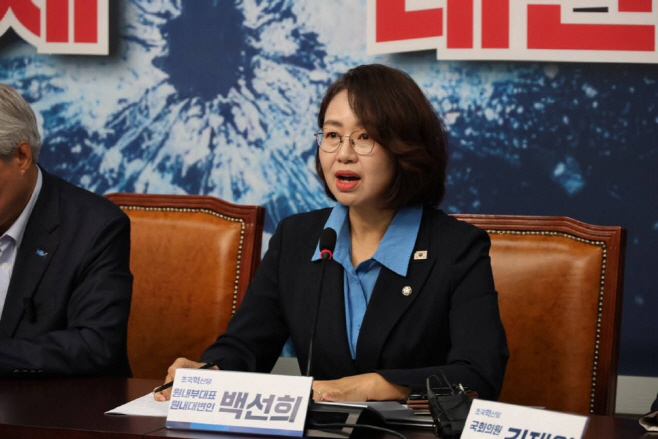 백선희 회의 발언