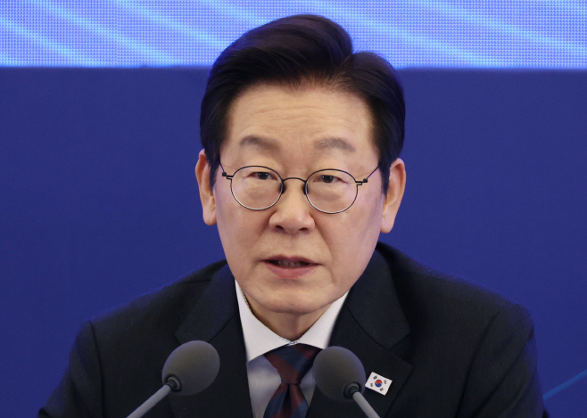이재명 대통령, 국민성장펀드 보고대회 발언<YONHAP NO-5054>