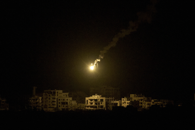 APTOPIX Israel Palestinians Gaza <YONHAP NO-0717> (AP)