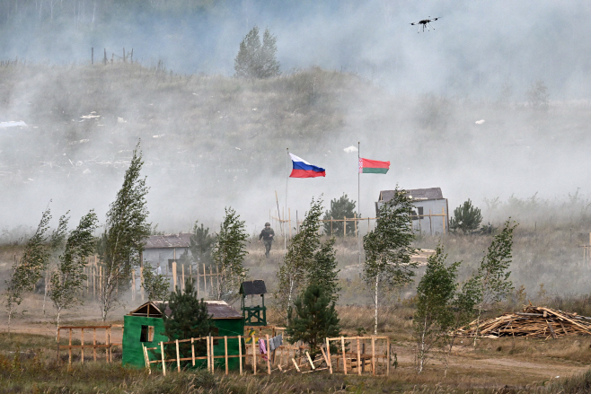 RUSSIA-BELARUS-DEFENCE-ARMY-DRILLS