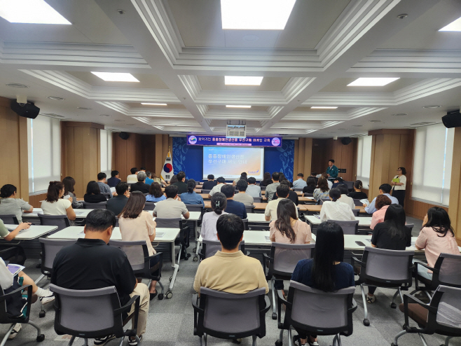 예산군 ‘찾아가는 중증장애인생산품 우선구매 마케팅 교육’ 진행