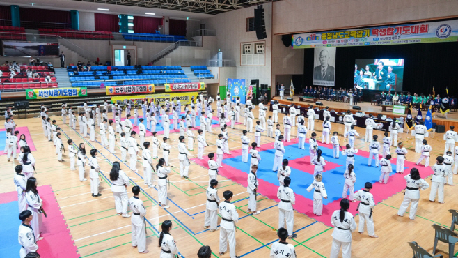 충남교육청, 제17회 충청남도교육감기 학생합기도대회 개최