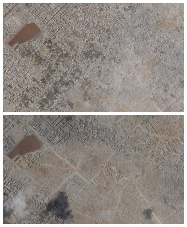 ISRAEL-PALESTINIANS/GAZA-DEMOL... <YONHAP NO-1800> (via REUTERS)