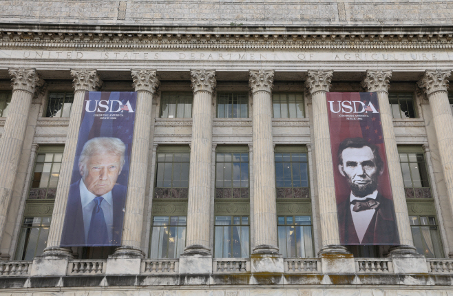 USA-TRUMP/USDA <YONHAP NO-1424> (REUTERS)