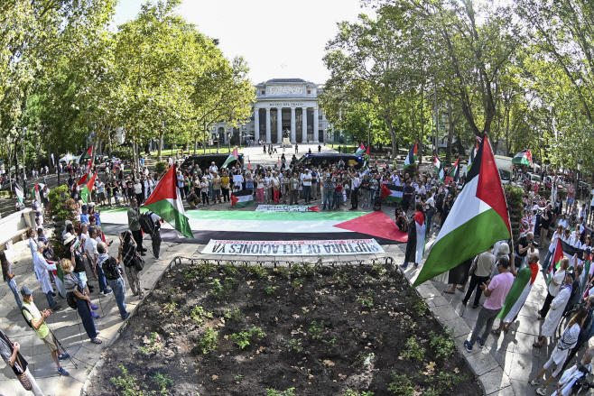SPAIN ISRAEL GAZA CONFLICT PROTEST