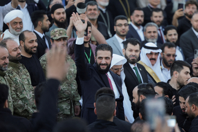 UN-ASSEMBLY/SYRIA-SHARAA <YONHAP NO-2424> (REUTERS)