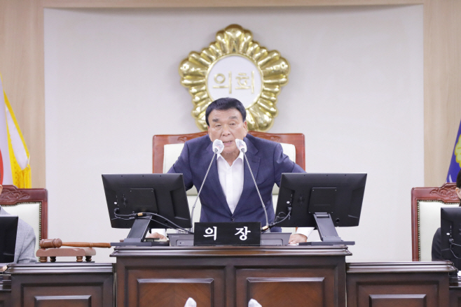 의령군의회 김규찬의원 조례안