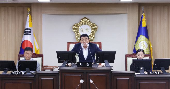 제294회 의령군의회 임시회 폐회 보도자료