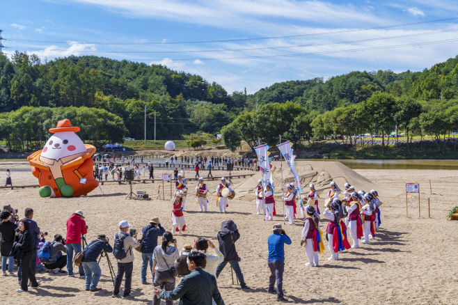 영주-1-4 (참고사진)2024영주 무섬외나무다리 축제 현장전경
