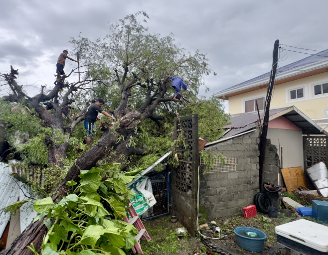 PHILIPPINES METEOROLOGICAL DISASTER <YONHAP NO-2545> (EPA)