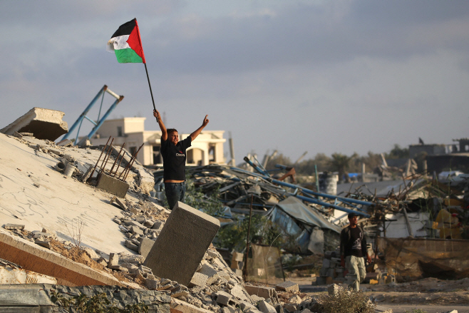 TOPSHOT-PALESTINIAN-ISRAEL-CONFLICT