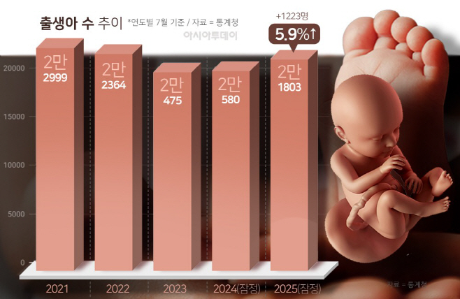 통계청 출생아수