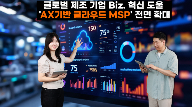사진_SK AX, 글로벌 제조 기업 비즈니스 혁신 도울 AX기반 클라우드 MSP전면 확대