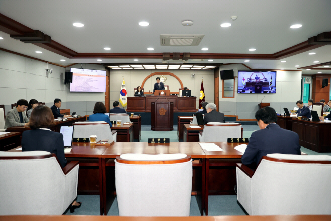 20250925 진안군의회, 제302회 임시회 폐회