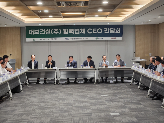 대보건설