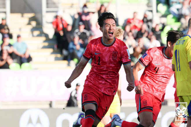 U-20 월드컵 우크라 전 골 넣은 김명준