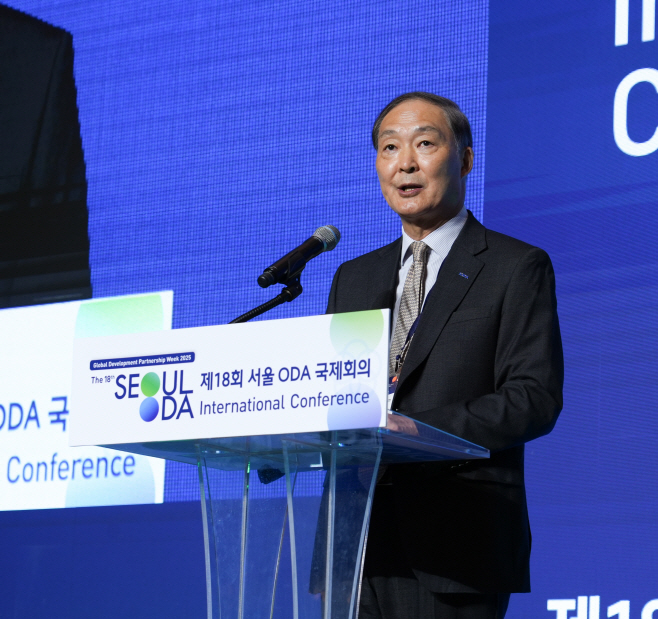 사진2. 제18회 서울 ODA 국제회의 코이카 이사장 개회사