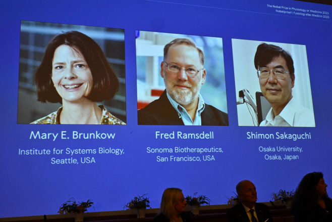NOBEL-PRIZE/MEDICINE <YONHAP NO-6126> (via REUTERS)