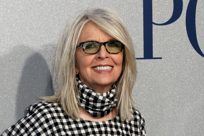 Obit Diane Keaton <YONHAP NO-1420> (Willy Sanjuan/Invision/AP)