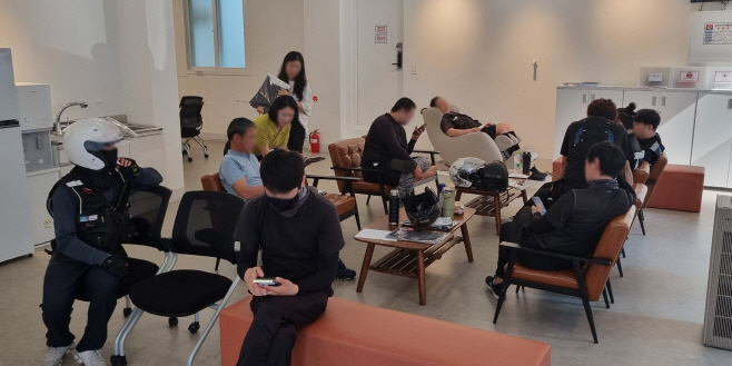 이동노동자 쉼터 개장