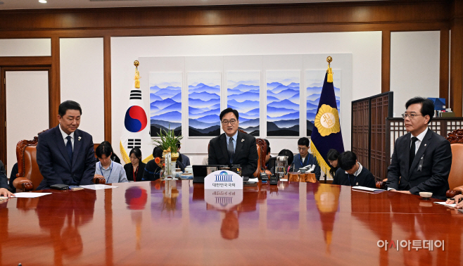 국회의장 주재 여야 원내대표 회동