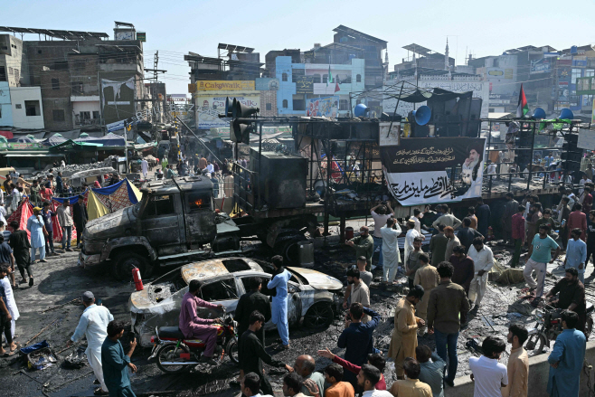 PAKISTAN-ISRAEL-PALESTINIAN-CONFLICT-P... <YONHAP NO-6651> (AFP)