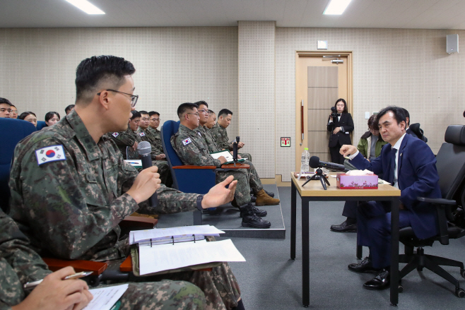 육군22사단 장병간담회 사진4