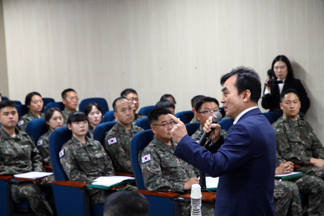 육군22사단 장병간담회 사진2