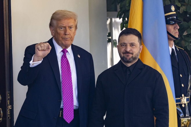 ZELENSKYY TRUMP <YONHAP NO-3182> (UPI)