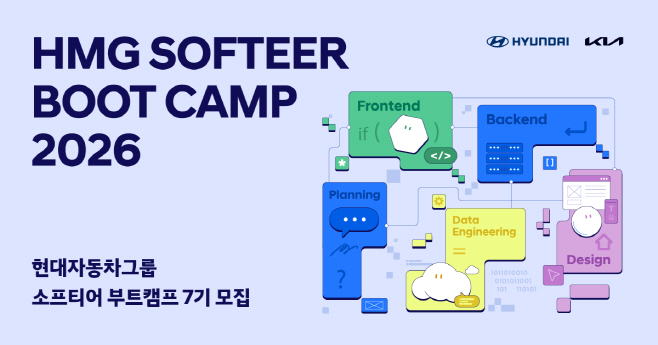 (사진) 현대차·기아, 소프티어 부트캠프 7기 모집 포스터