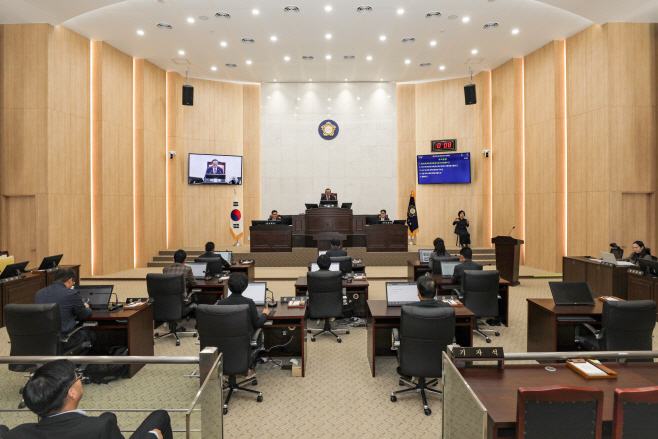 예산군의회, 제319회 임시회 개회