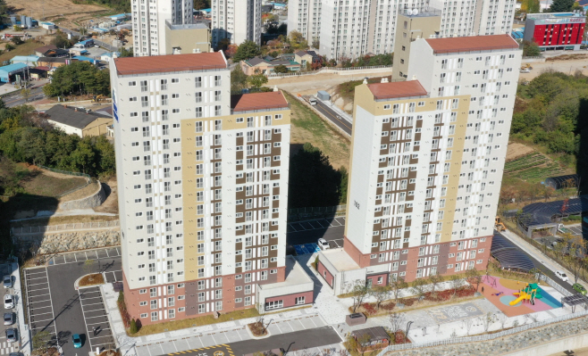 함양군 행복주택 모습