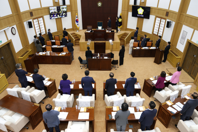 경산시의회, 제265회 임시회 제1차 본회의 사진1