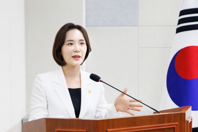 광주시의회 최서윤 의원 우수관로 관리 사각지대해소 시급