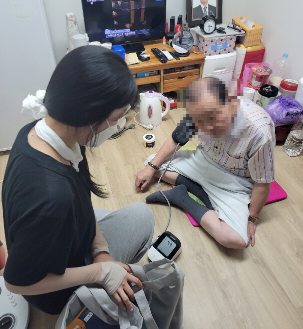 쪽방상담소 방문 건강상담