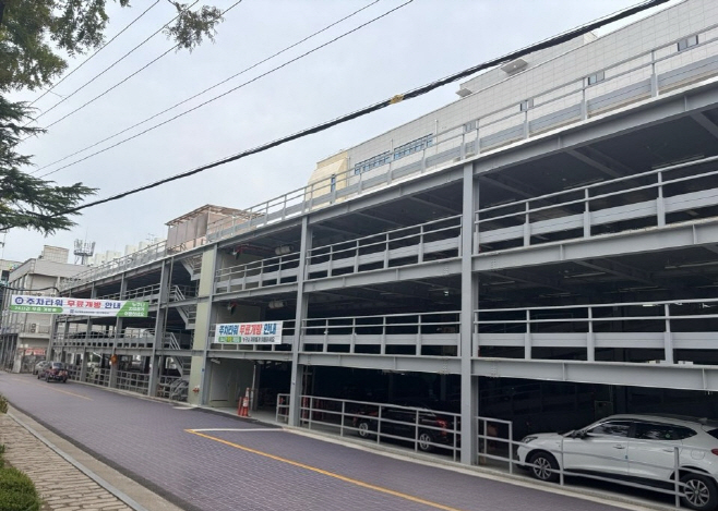3_익산시_영등동 주차타워 개방_주차난 해소_청신호