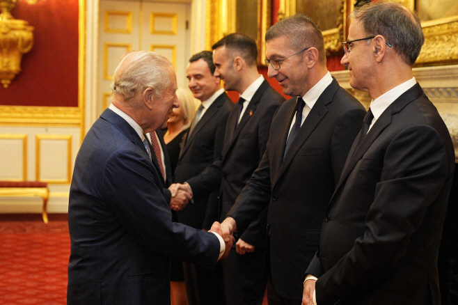 BRITAIN-ROYALS-DIPLOMACY-EU-ALBANIA-BOSNIA-KOSOVO-NMACEDONIA-SER
