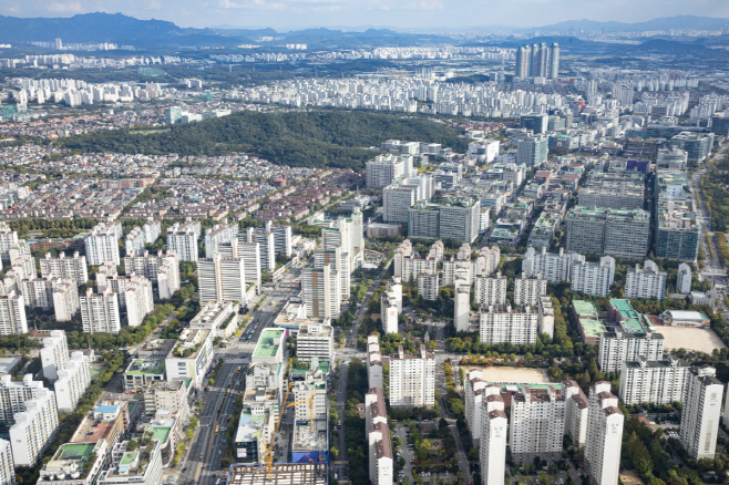 고양특례시 일산신도시 전경/고양시