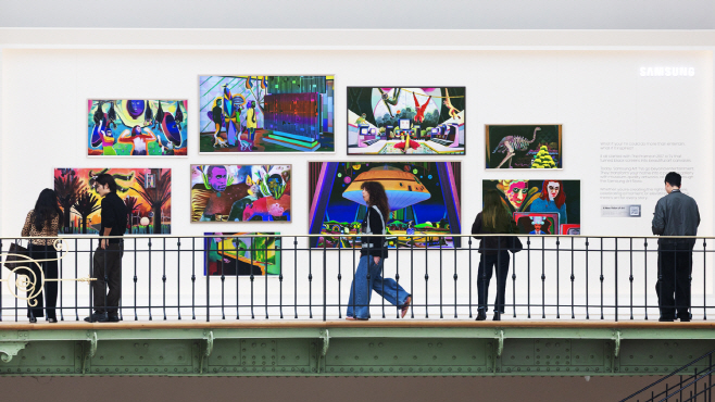 삼성전자, 아트 바젤 파리 현장 사진(1)
