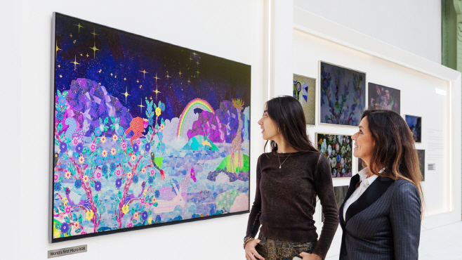 삼성전자, 아트 바젤 파리 현장 사진(3)