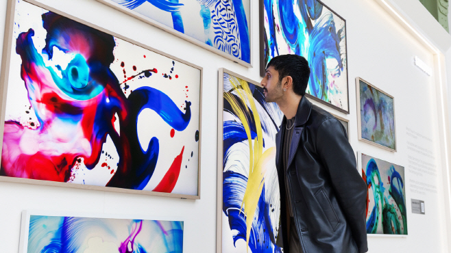 삼성전자, 아트 바젤 파리 현장 사진(4)