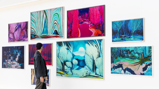 삼성전자, 아트 바젤 파리 현장 사진(5)