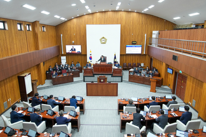 [사진]제293회 경주시의회 임시회 제2차 본회의