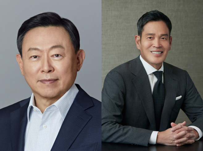신동빈, 정용진 회장