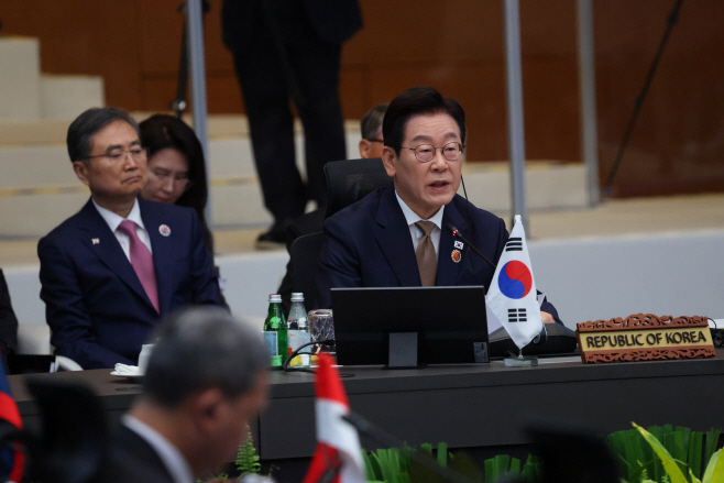 이재명 대통령, 한-아세안 정상회의 발언<YONHAP NO-2939>