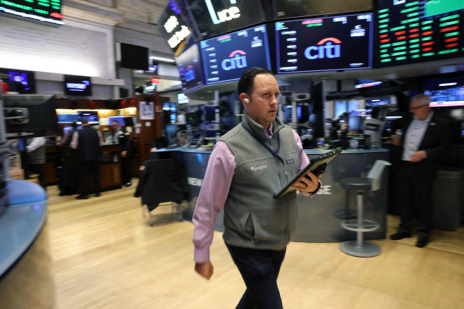 US-DOW-JONES-AVERAGE-... <YONHAP NO-1939> (Getty Images via AFP)