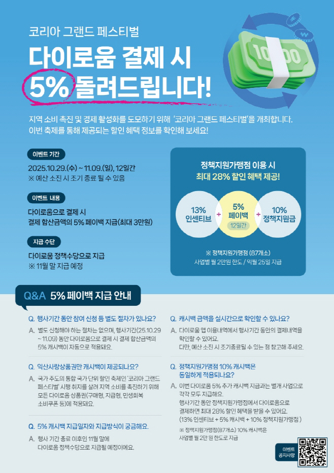 1_최대 28% 혜택_익산 다이로움_환급 행사