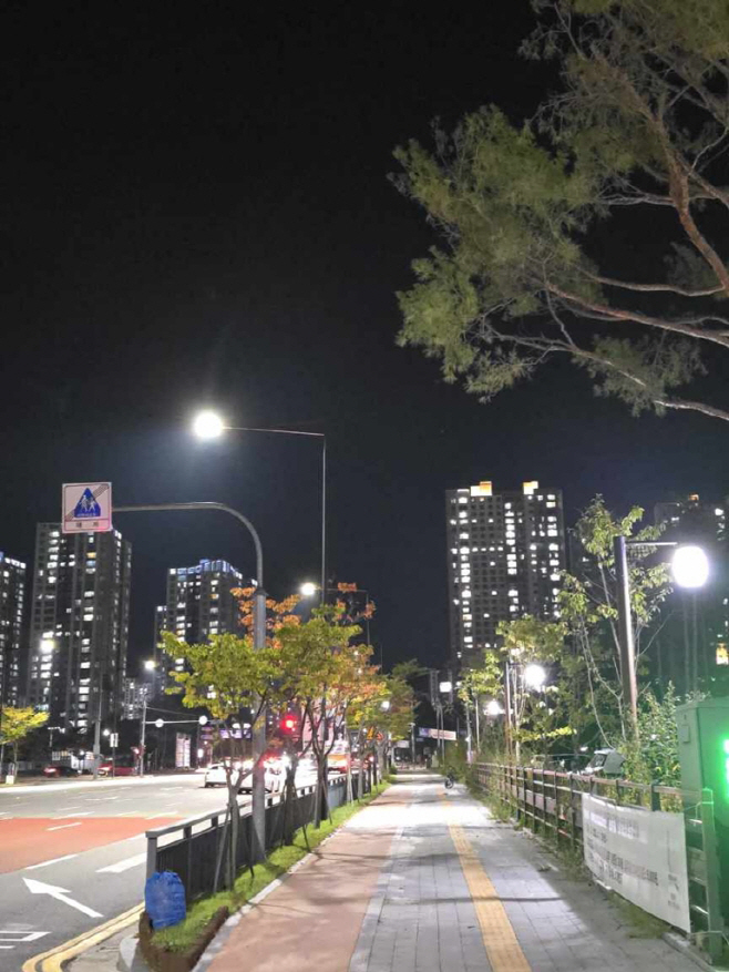 1.도로관리과(의정부시, 민락2지구 보행등 LED 전면 교체…안전한 밤길 조성)1