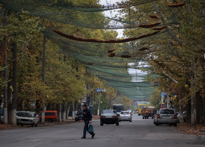 UKRAINE-CRISIS/KHERSON <YONHAP NO-6525> (REUTERS)